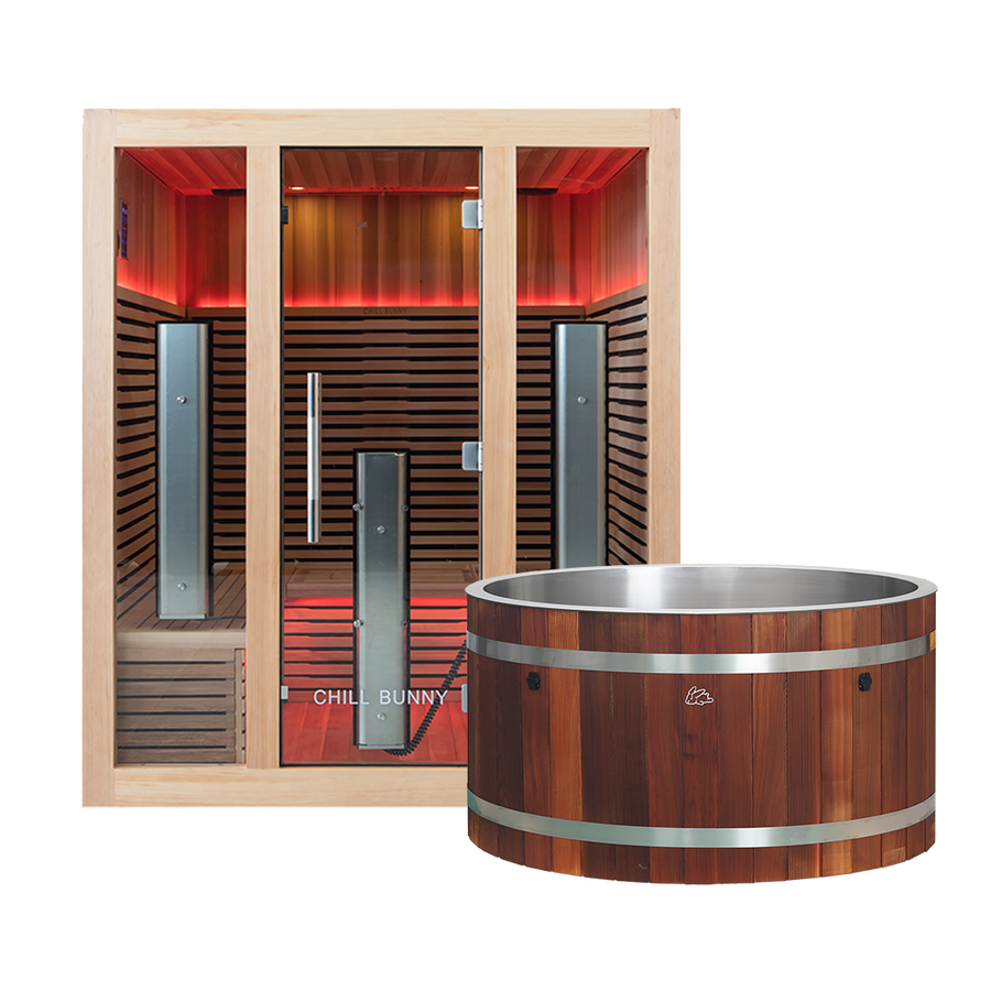 Ice Bath + Indoor Infrared Sauna