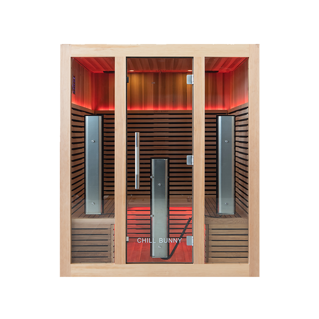 4 Person Indoor Infrared Sauna (Cedar)