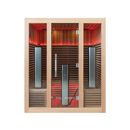 4 Person Indoor Infrared Sauna (Cedar)