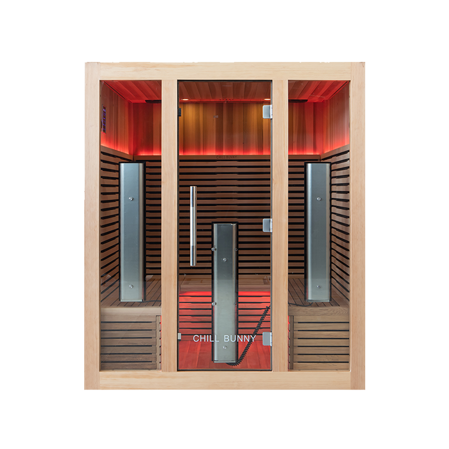 4 Person Indoor Infrared Sauna (Cedar)