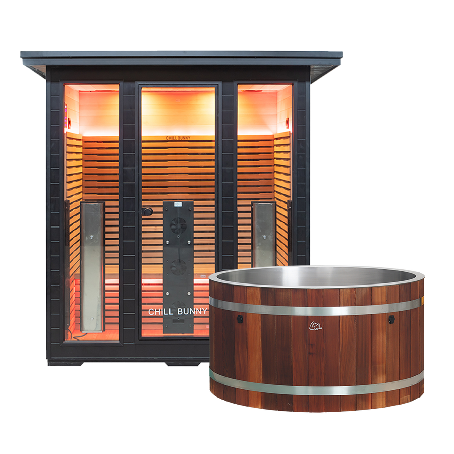 Ice Bath + Outdoor Infrared Sauna