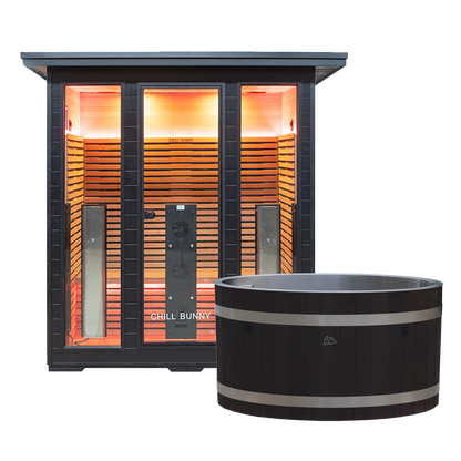 Ice Bath + Outdoor Infrared Sauna