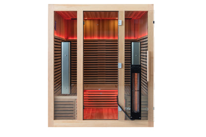 4 Person Indoor Infrared Sauna (Cedar)