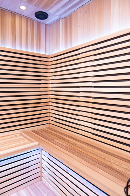 4 Person Indoor Infrared Sauna (Cedar)