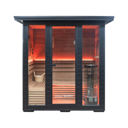 4 Person Outdoor Traditional Sauna