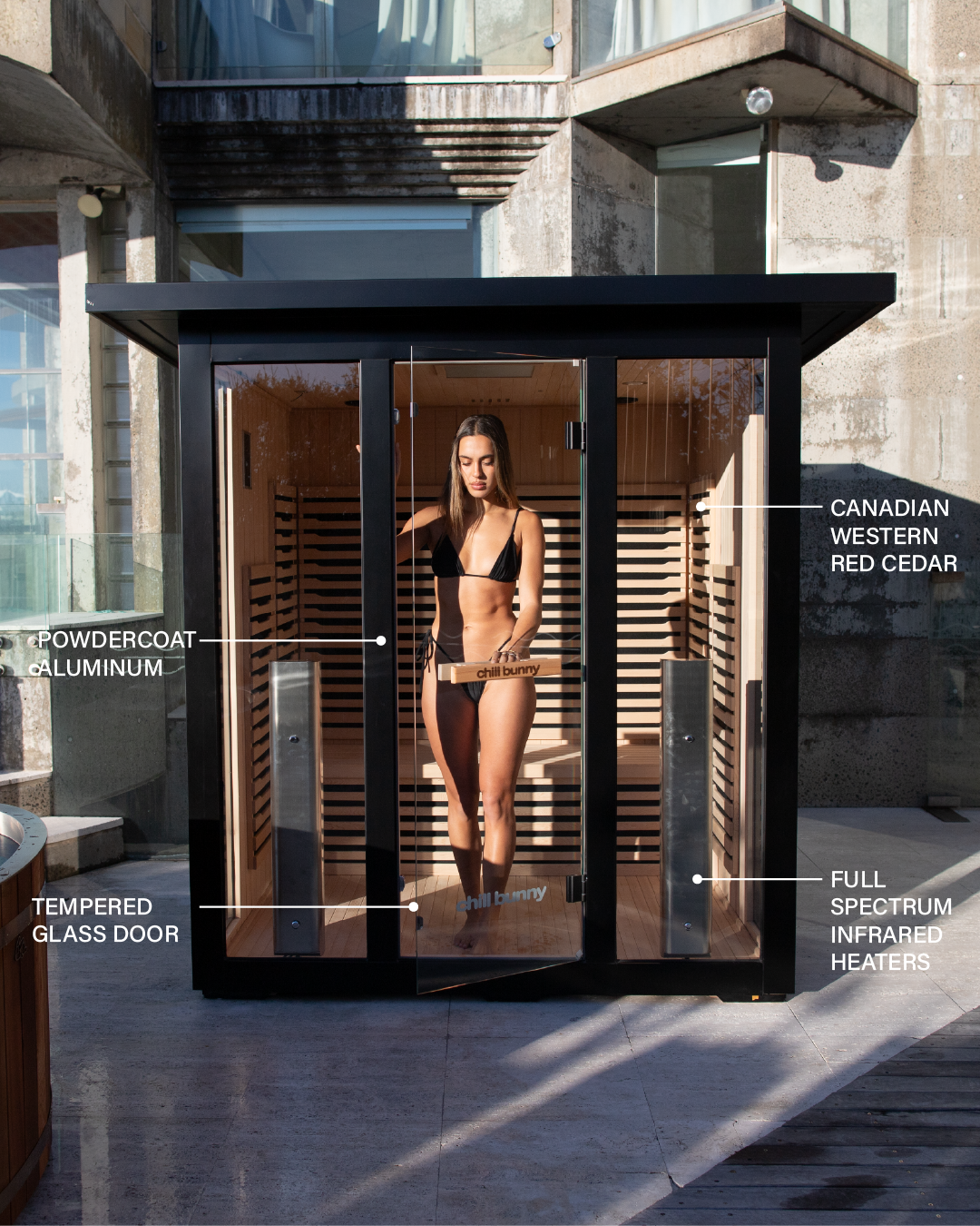 4 Person Outdoor Infrared Sauna