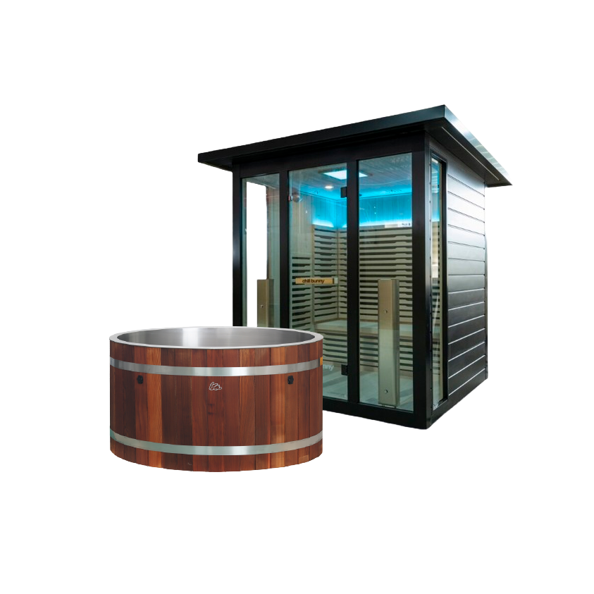 Ice Bath + Outdoor Infrared Sauna