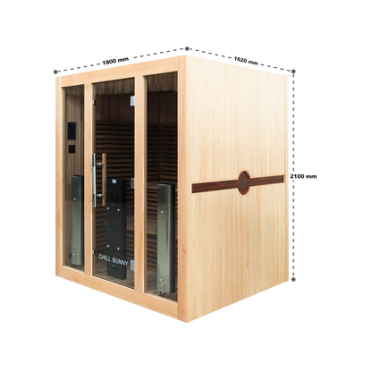 4 Person Indoor Infrared Sauna