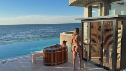 Ice Bath + Outdoor Infrared Sauna